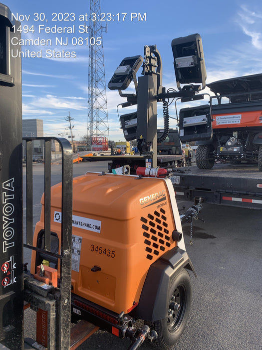 2023 Generac MLT2 Diesel, Flex Switch 120V Input, Powerzone Controller, (4) 320W LED Lights, 4kW Generator, 39.9 Gal Fuel Tank, 2" Ball, T3