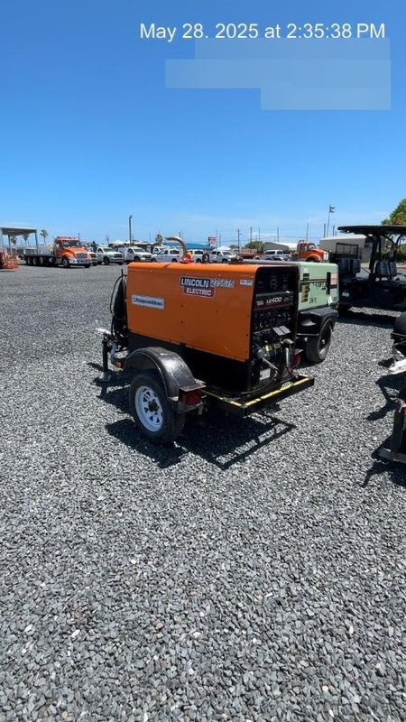 2022 Lincoln Electric LE400 Kubota V1505, Trlr, Cable Rack, Light Kit, ES Decals, T3