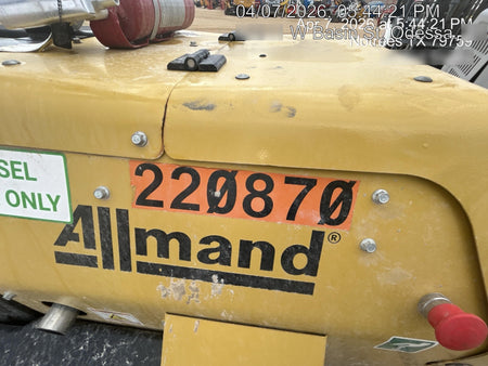2022 Allmand NLV3GR (4) LED Light Fixture 350W, 23' Vertical Mast, 3kW Prime, Towable, Deep Sea L401, Leveling Jacks, Yanmar T4F 5.8hp