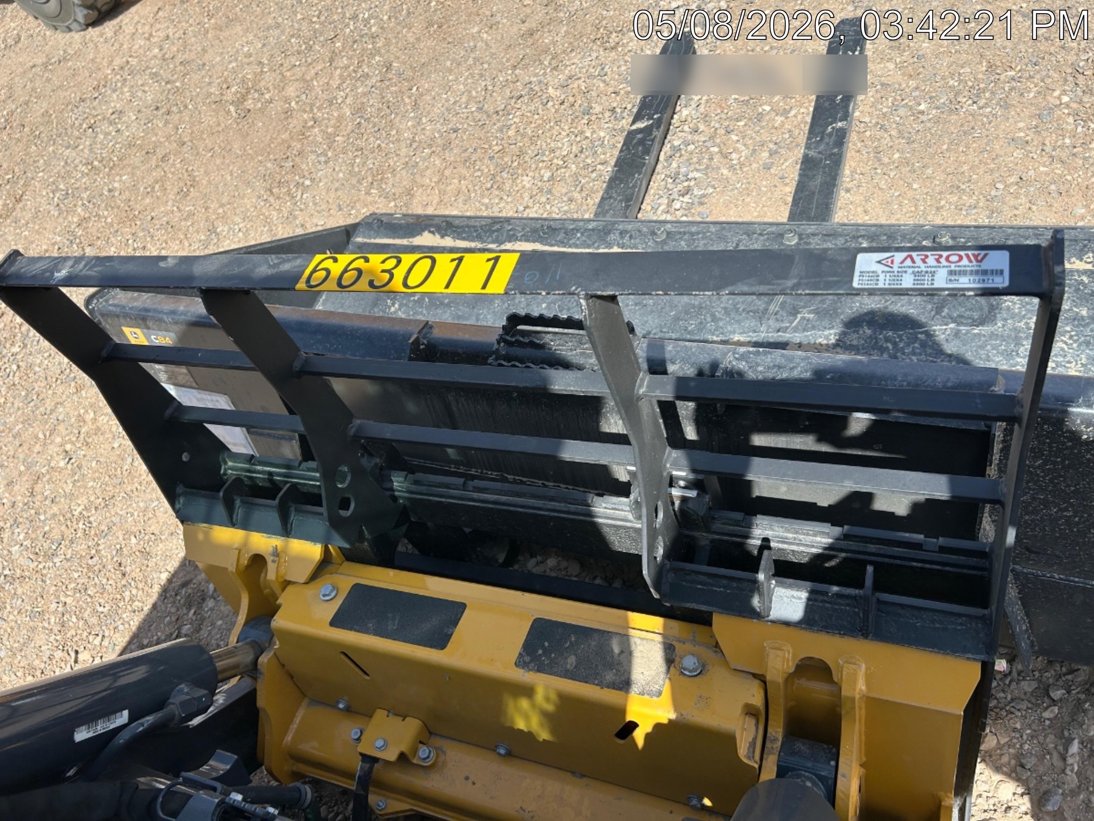 2026 ARROW MATERIAL HANDLING 72" Pallet Forks - Arrow