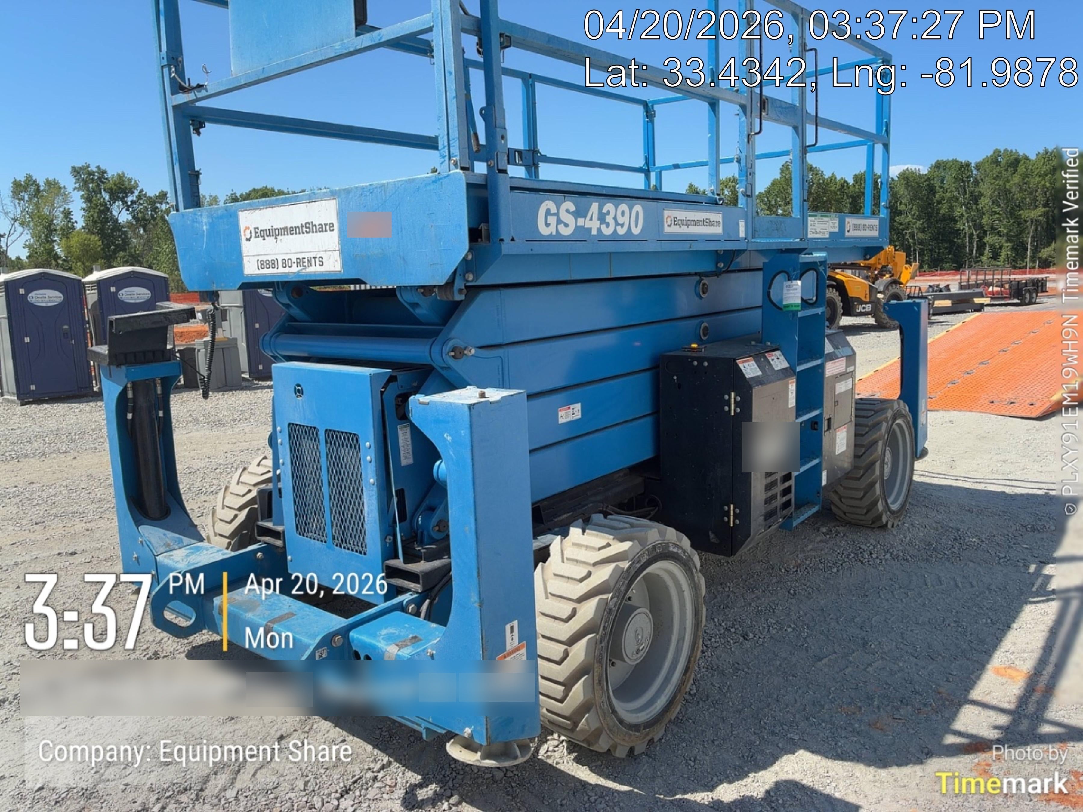2020 GENIE GS-4390 RT