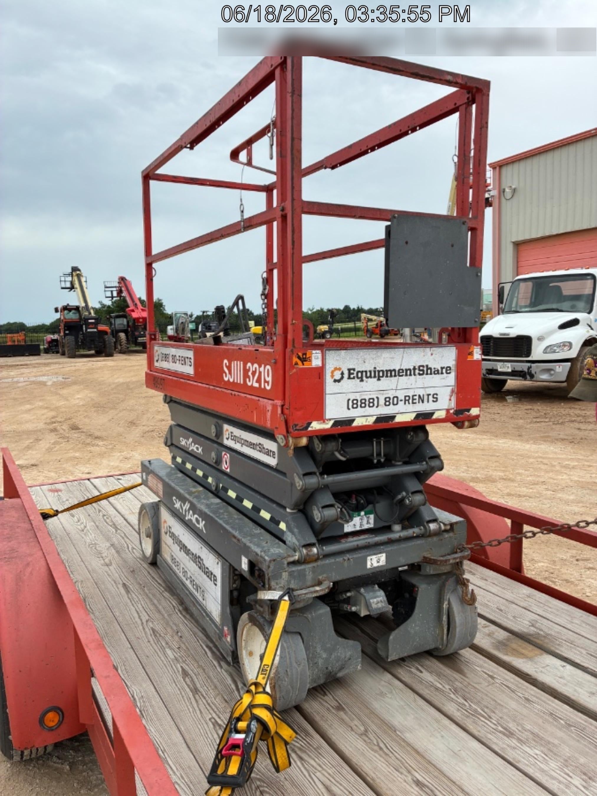 2019 Skyjack SJIII-3219 Standard Options, Trojan Batteries