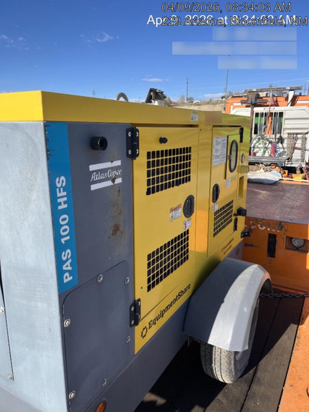 2021 ATLAS COPCO PAS 100 HF CS Enclosed
