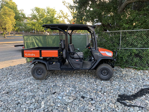 2022 Kubota RTV-X1140W-H Plastic Canopy, Windshield Acrylic Clear, LED Strobe Light, Wire Harness Kit, Back up Alarm