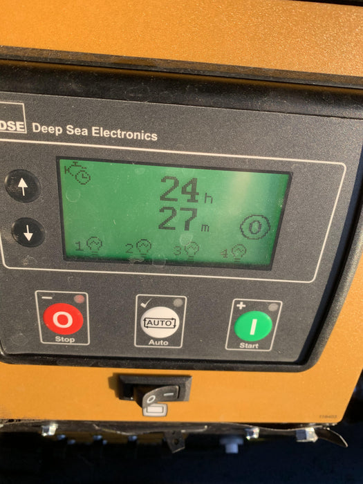 Allmand NLV3GR (4) LED Light Fixture 350W, 23' Vertical Mast, 3kW Prime, Towable, Deep Sea L401, Leveling Jacks, Yanmar T4F 5.8hp