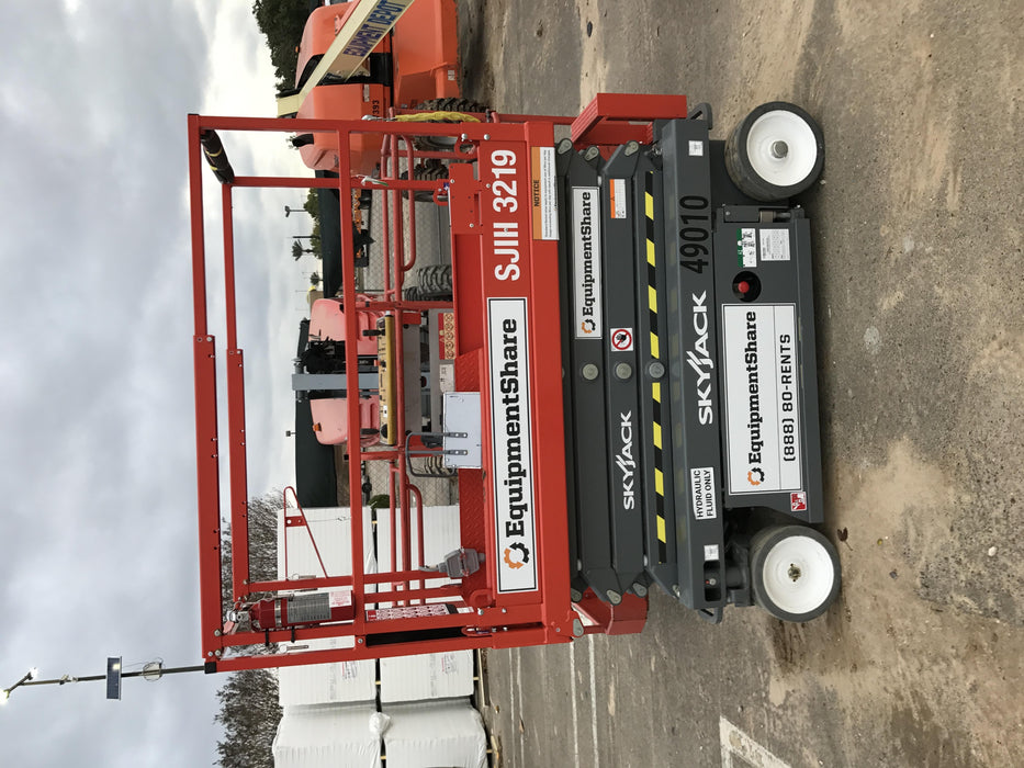 2019 Skyjack SJIII-3219 Standard Options, Trojan Batteries