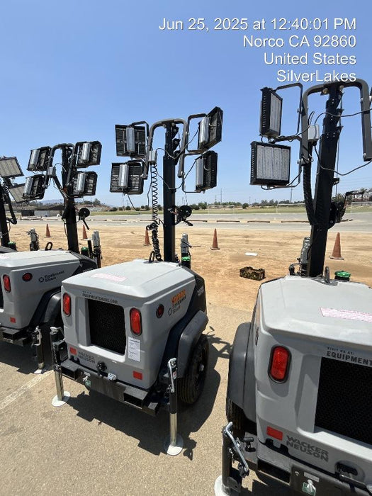 2024 Wacker Neuson LTT4 Diesel, Kohler KDW702, Deep Sea Controller, Auto Start, LED 320W, Bypass Outlet, T3