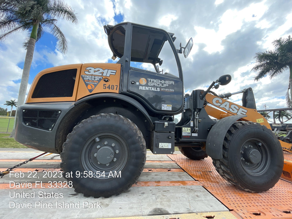 2019 Case 321F ROPS COMPACT WHEEL LOADER 1.3-1.57 CUYD