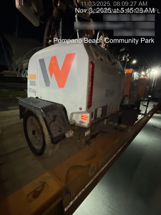 2019 Wacker Neuson LTV6K-LED Standard LED Towable Light Tower w/None