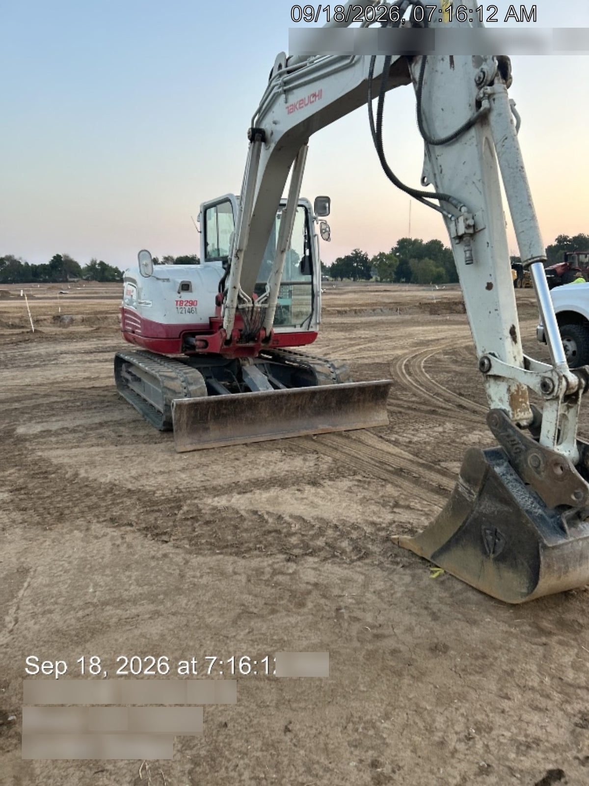 2020 Takeuchi TB290C Cab/Heat/Air, Rubber Tracks, Manual TAG QC