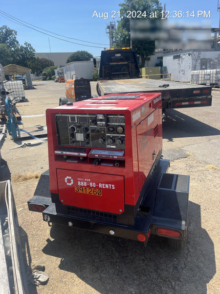 2023 Shindaiwa DGW400MDL Kubota D902 Engine, 23 HP, Dual Op Welder, Wire, Arc, Droop Stick, Tig, and CC Stick Functionality, Simulphase, 3 Phase and 1 Phase Gen Output, Single Axle NB Trlr, Slr Trckl Chrg 12V 12W, Fire Ext, T3