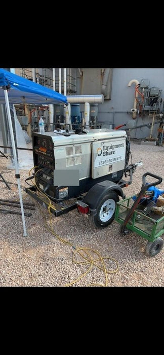 2019 Lincoln Electric Vantage 322 Welder Ready-Pak 3, Two wheel trailer, Fender and Light kit, Cable Rack