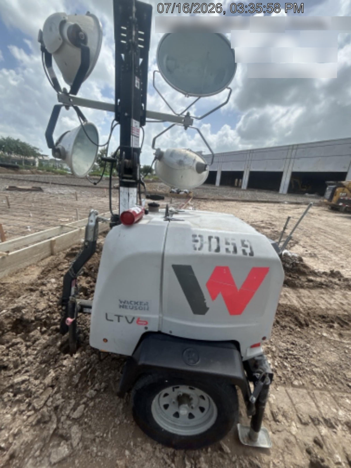 Wacker Neuson LTV6K-MH Wacker Neuson LTV6L Towable Light Tower
