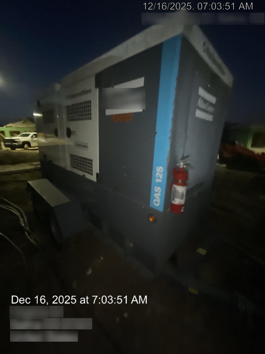 2022 ATLAS COPCO QAS 125