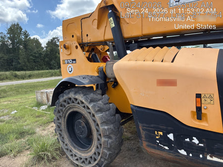 2020 JCB 510-56 Canopy, Solid Tires, Work Lights, Beacon, Aux Hydraulics, Back up Alarm, Lifting Eye, ES Decals
