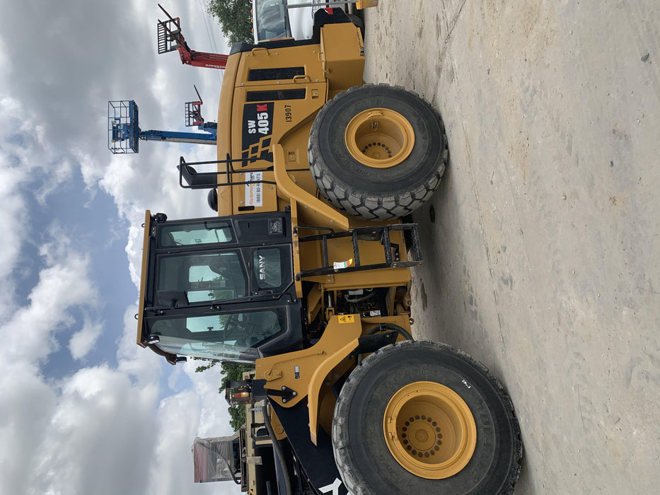2018 Sany SW405K Sany SW405 Tier 4 Wheel Loader, JRB QC, 4yrd QC bucket w/ smooth edge, QC Carriage w/ 72" forks