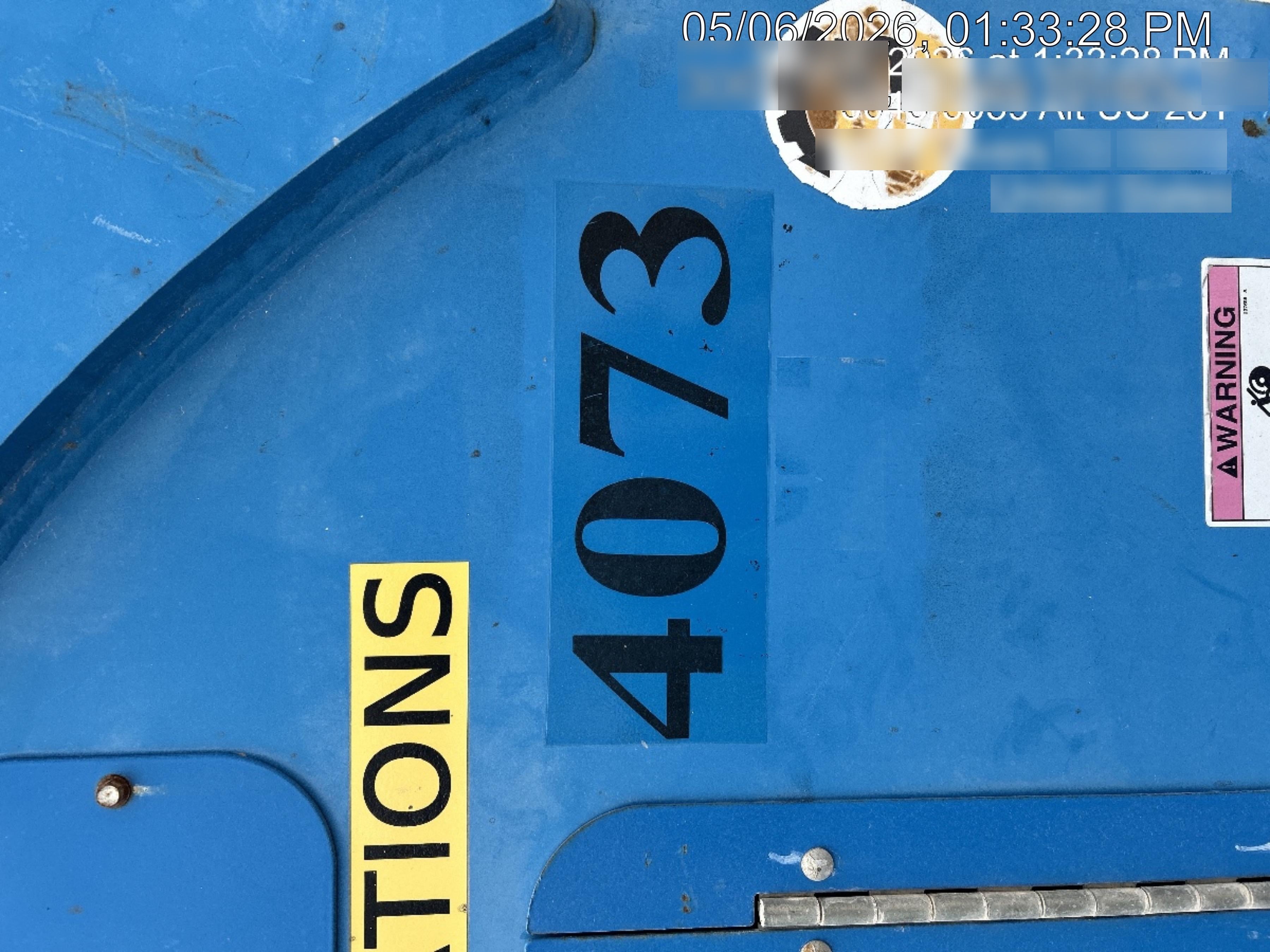 2016 Genie GTH-1056 Genie GTH1056, Solid Tires, 60" carriage, Open ROPS