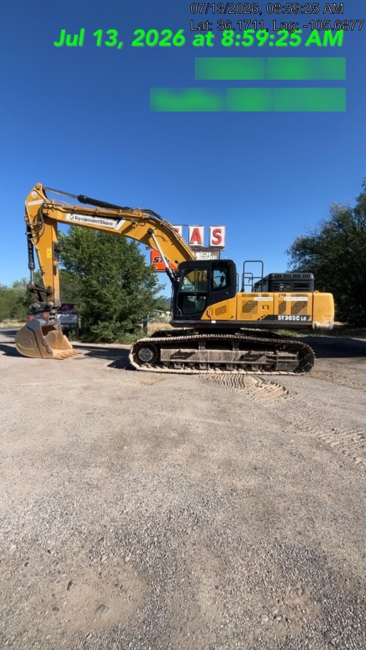 2019 Sany SY365C LC Sany SY365 Tier 4 - Cab, Hydraulic QC, Buckets: 48", Hydraulic Hammer 8,000lb impact class