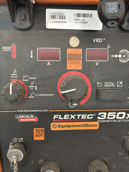 2021 LINCOLN ELECTRIC FLEXTEC 350X
