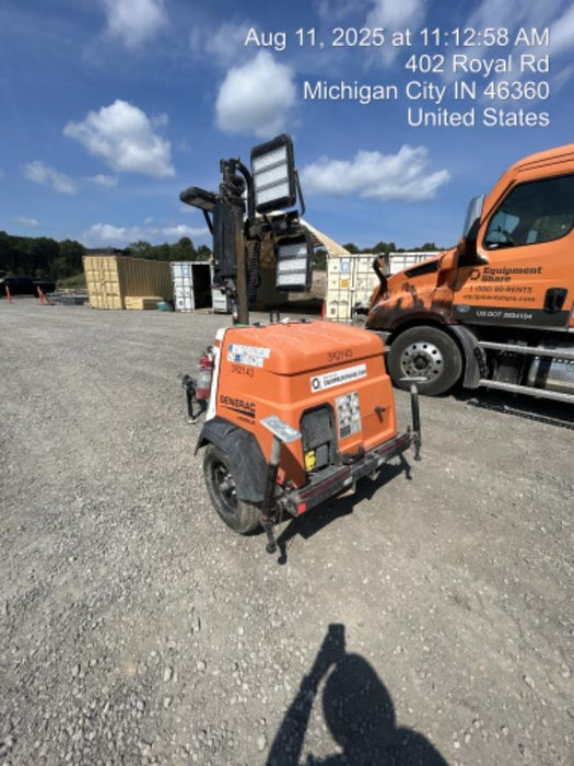 2024 Generac MLT2 Diesel, Flex Switch 120V Input, Powerzone Controller, 
(4) 320W LED Lights, 4kW Generator, 39.9 Gal Fuel Tank, 2" Ball, T3