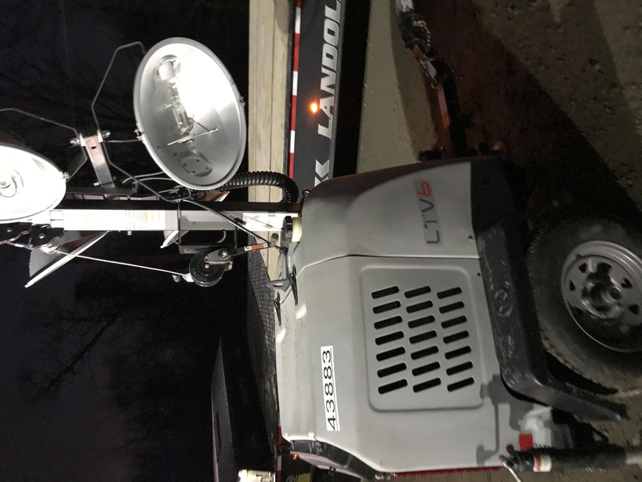 2019 Wacker Neuson LTV6L-MH Wacker Neuson LTV6L Mobile Light Tower w/Fuel Level Sensor Installed