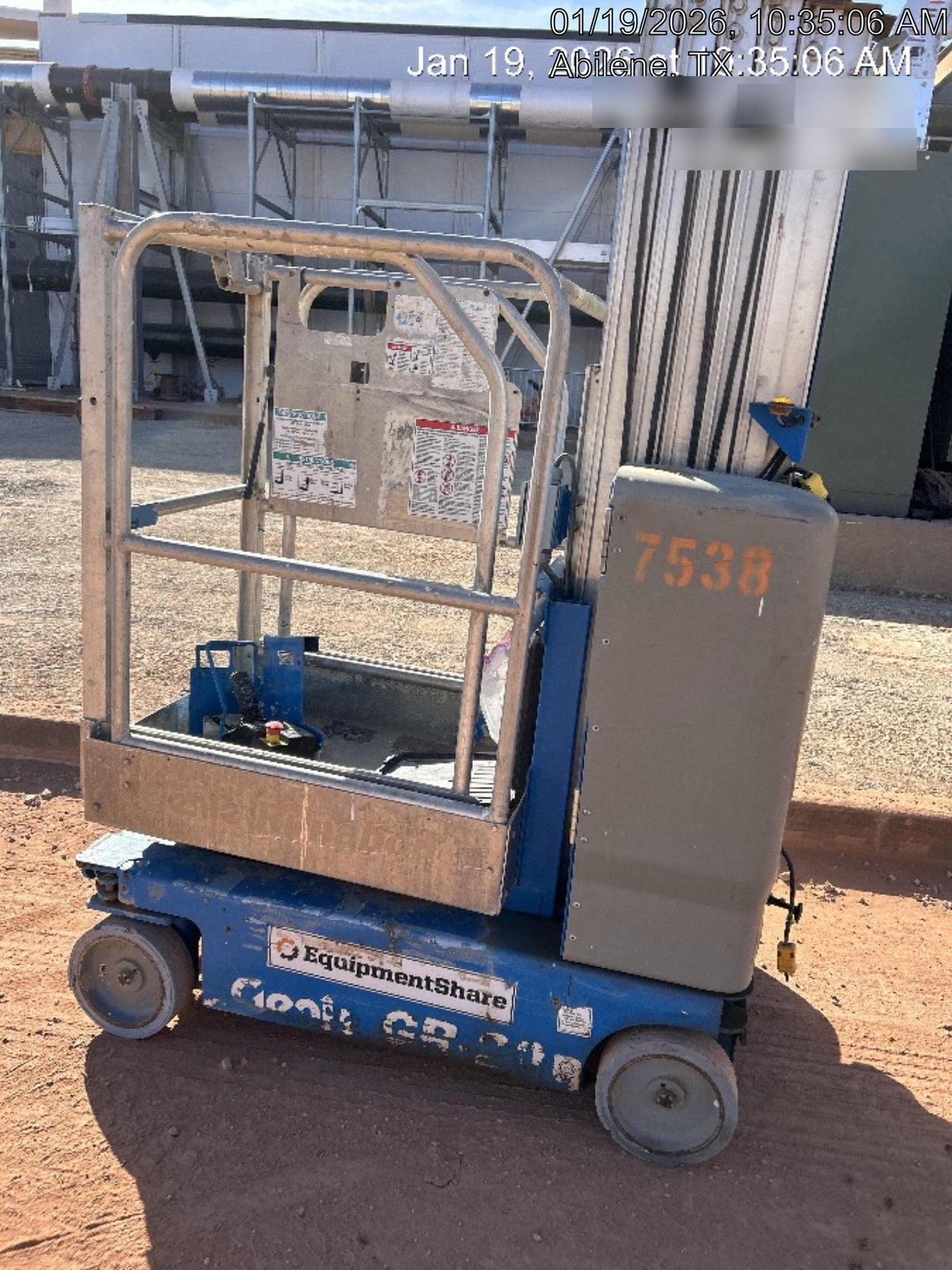 2018 GENIE GR-20