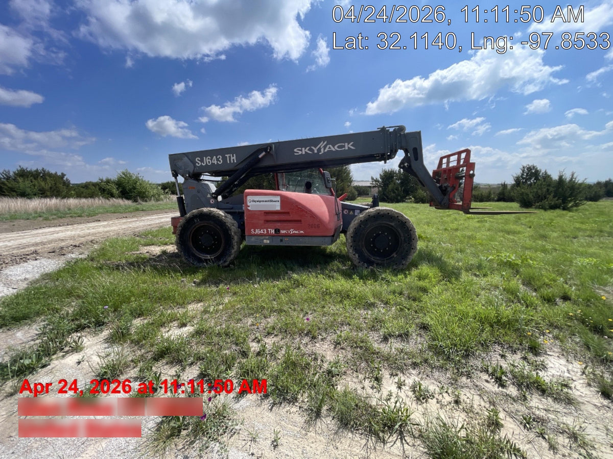 2016 Skyjack SJ643 TH Skyjack SJ643TH Telehandler