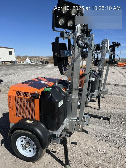 2024 Wanco WLTT-4MM4K Diesel, Deep Sea Controller, Shore Power Plug, Auto Start, (4) 350W LED Floodlights, 4kW Generator, 60 Gal Fuel Tank, 2" Ball, T3