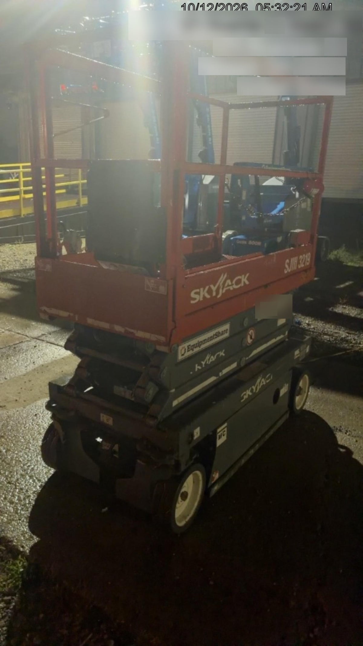 2018 Skyjack SJIII-3219 Standard Rental Specs