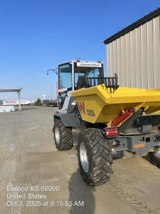2025 WACKER NEUSON DV604 Cab Standard Tires