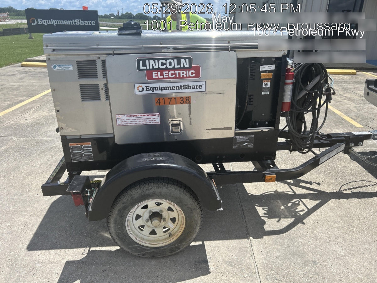 2024 Lincoln Electric LE400 Kubota V1505, Trlr, Cable Rack, Light Kit, ES Decals, T3