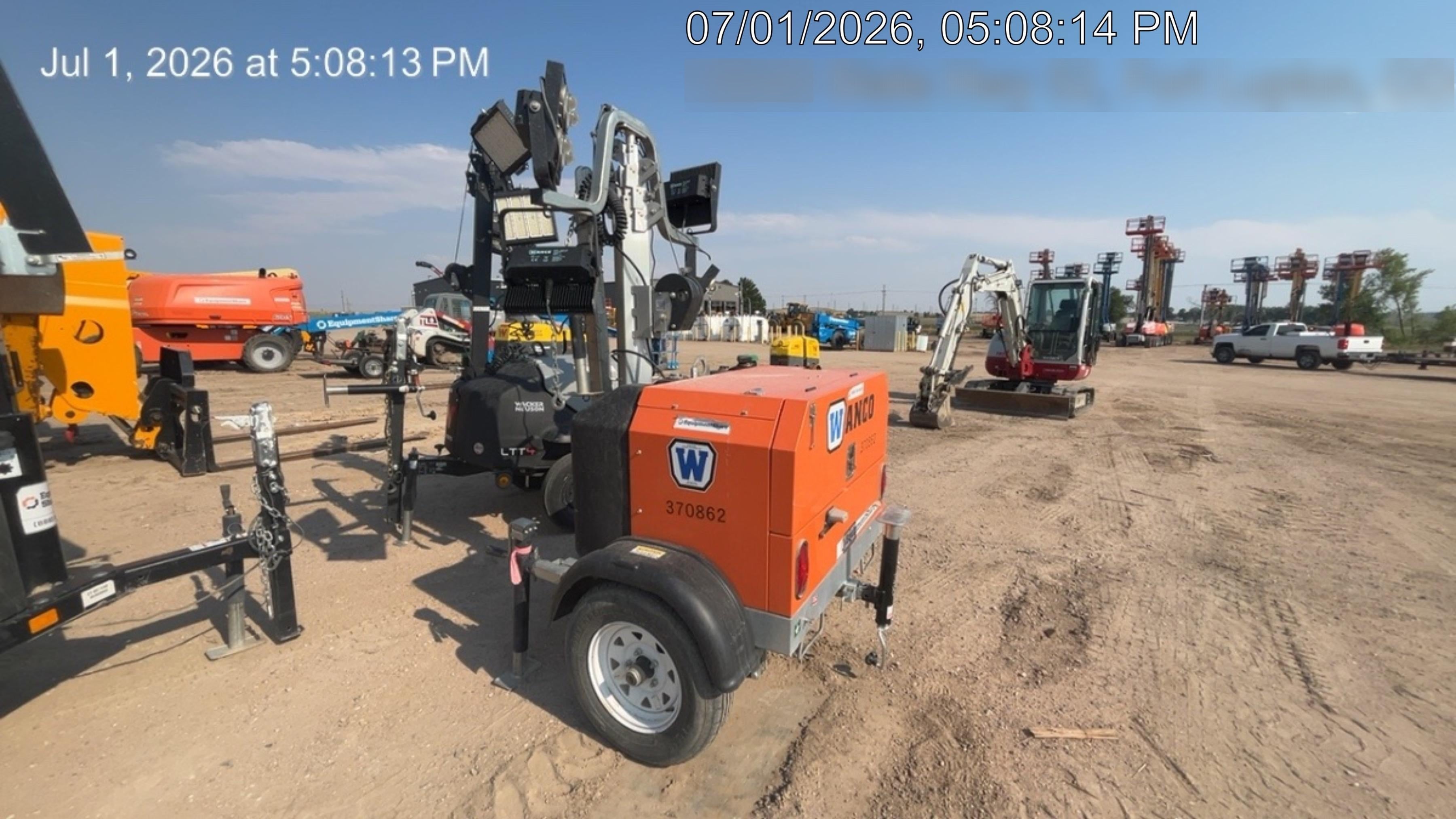 2023 Wanco WLTT-4MM4K Diesel, Deep Sea Controller, Shore Power Plug, Auto Start, (4) 350W LED Floodlights, 4kW Generator, 60 Gal Fuel Tank, 2" Ball, T3