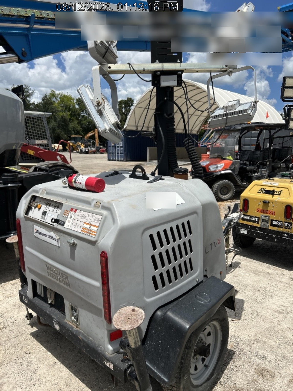 2019 Wacker Neuson LTV6K-LED LED Lighting, ES Track Hardware, Fuel Level Sensor