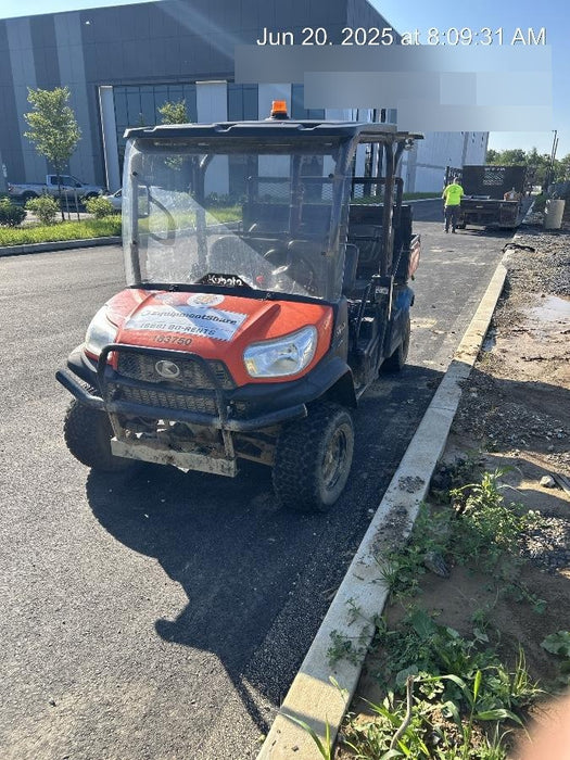 Kubota RTV-X1140W-H Plastic Canopy, Windshield Acrylic Clear, LED Strobe Light, Wire Harness Kit, Back up Alarm