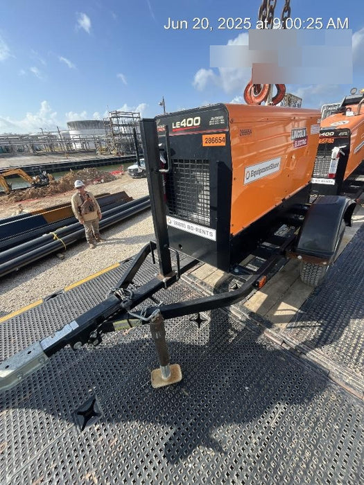 2022 Lincoln Electric LE400 Kubota V1505, Trlr, Cable Rack, Light Kit, ES Decals, T3