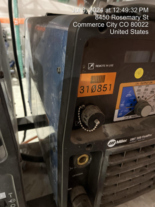 2023 MILLER ELECTRIC XMT 350