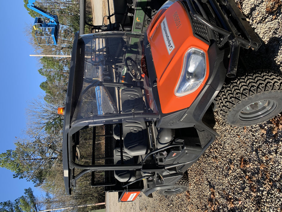 2020 Kubota RTV-X1140W-H 4WD utility cart -LED strobe -Windshield tempered glass -Plastic canopy -Wire harness kit -Backup alarm