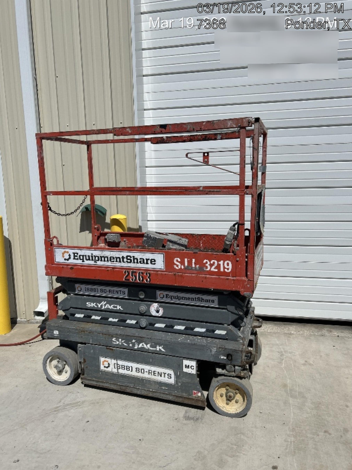 2016 SKYJACK SJIII-3219