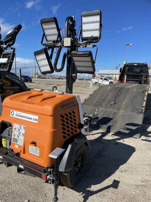 2023 Generac MLT2 Diesel, Flex Switch 120V Input, Powerzone Controller, (4) 320W LED Lights, 4kW Generator, 39.9 Gal Fuel Tank, 2" Ball, T3