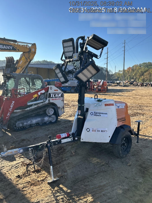 2023 Generac MLT2 Diesel, Flex Switch 120V Input, Powerzone Controller, (4) 320W LED Lights, 4kW Generator, 39.9 Gal Fuel Tank, 2" Ball, T3
