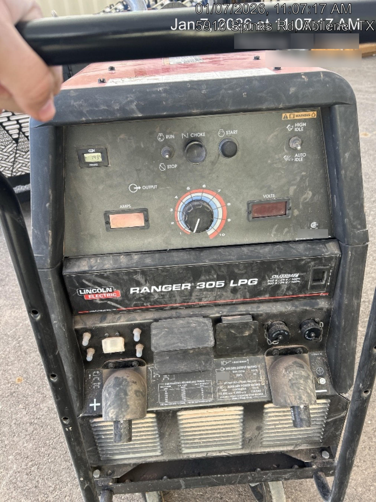 2025 LINCOLN ELECTRIC Ranger 305 LPG