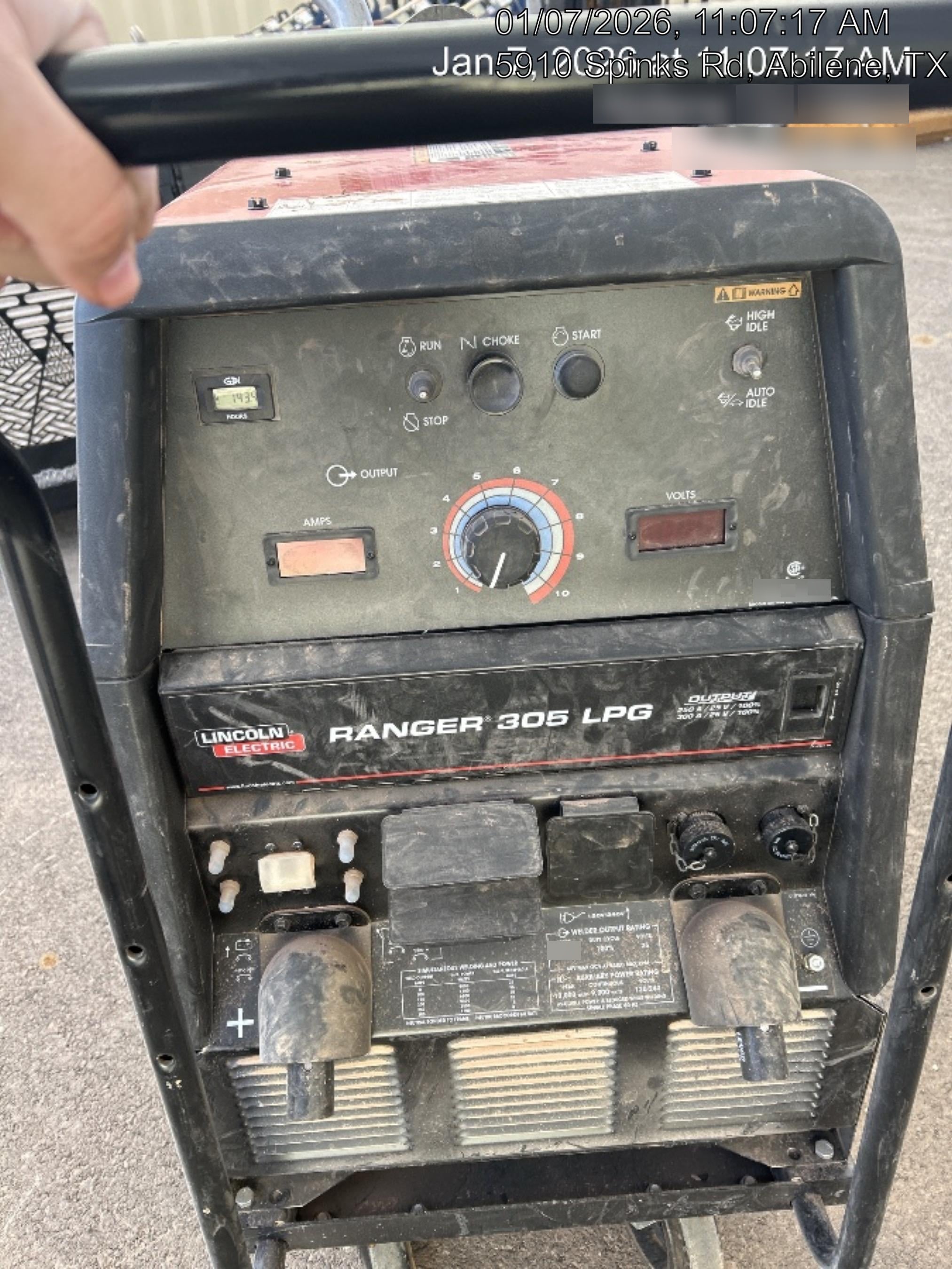 2025 LINCOLN ELECTRIC Ranger 305 LPG