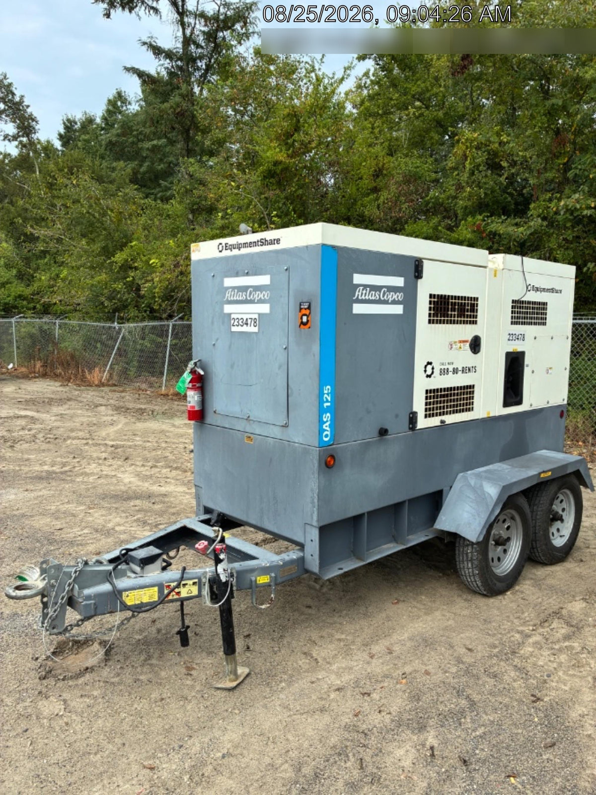 2022 ATLAS COPCO QAS 125