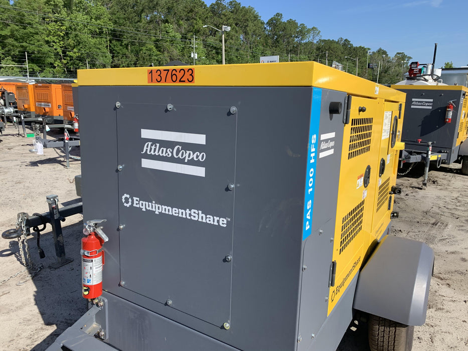 2021 ATLAS COPCO PAS 100 HF CS Enclosed