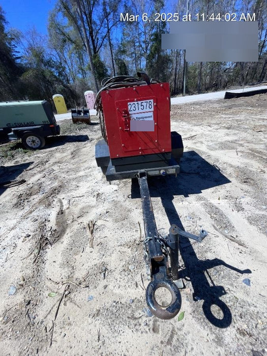 2022 Shindaiwa DGW400MDL Kubota D902 Engine, 23 HP, Dual Op Welder, Wire, Arc, Droop Stick, Tig, and CC Stick Functionality, Simulphase, 3 Phase and 1 Phase Gen Output, Single Axle NB Trlr, Slr Trckl Chrg 12V 12W, Fire Ext