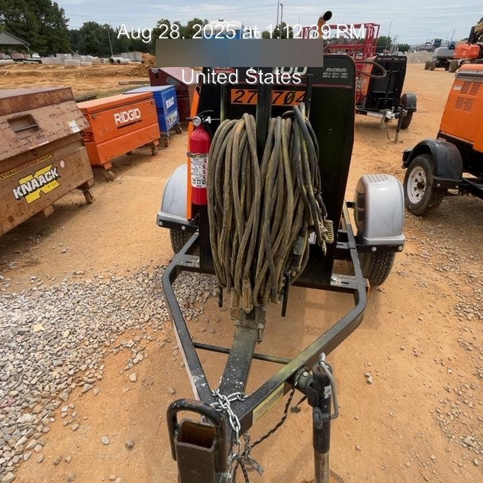 2022 Lincoln Electric LE400 Kubota V1505, Trlr, Cable Rack, Light Kit, ES Decals, T3