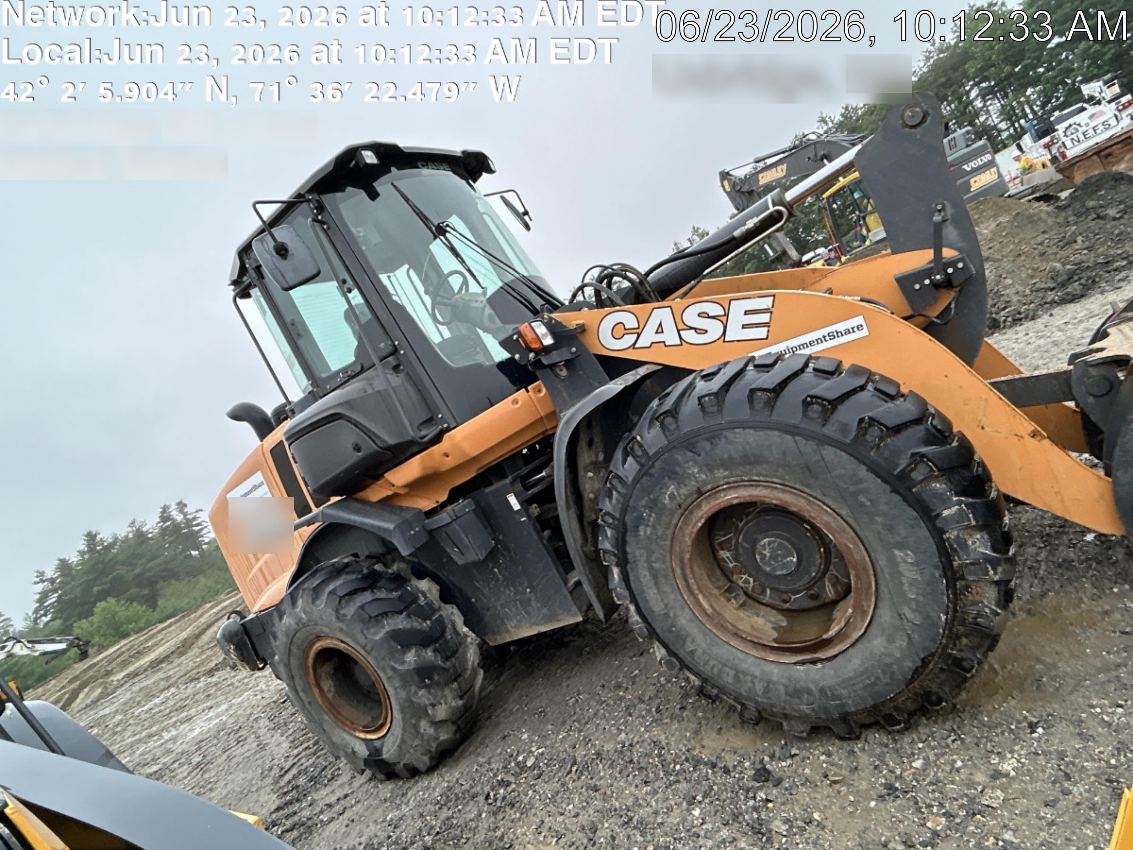 2019 Case 621G CLOSED CAB, 1 FUNCTION, JRB 416 STYLE HYD COUPLER