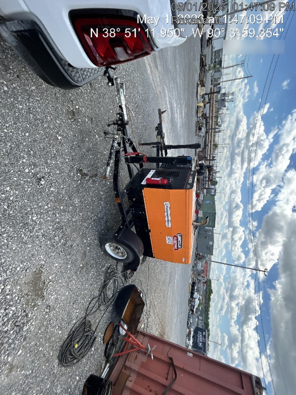 2023 Lincoln Electric LE400 Kubota V1505, Trlr, Cable Rack, Light Kit, ES Decals, T3