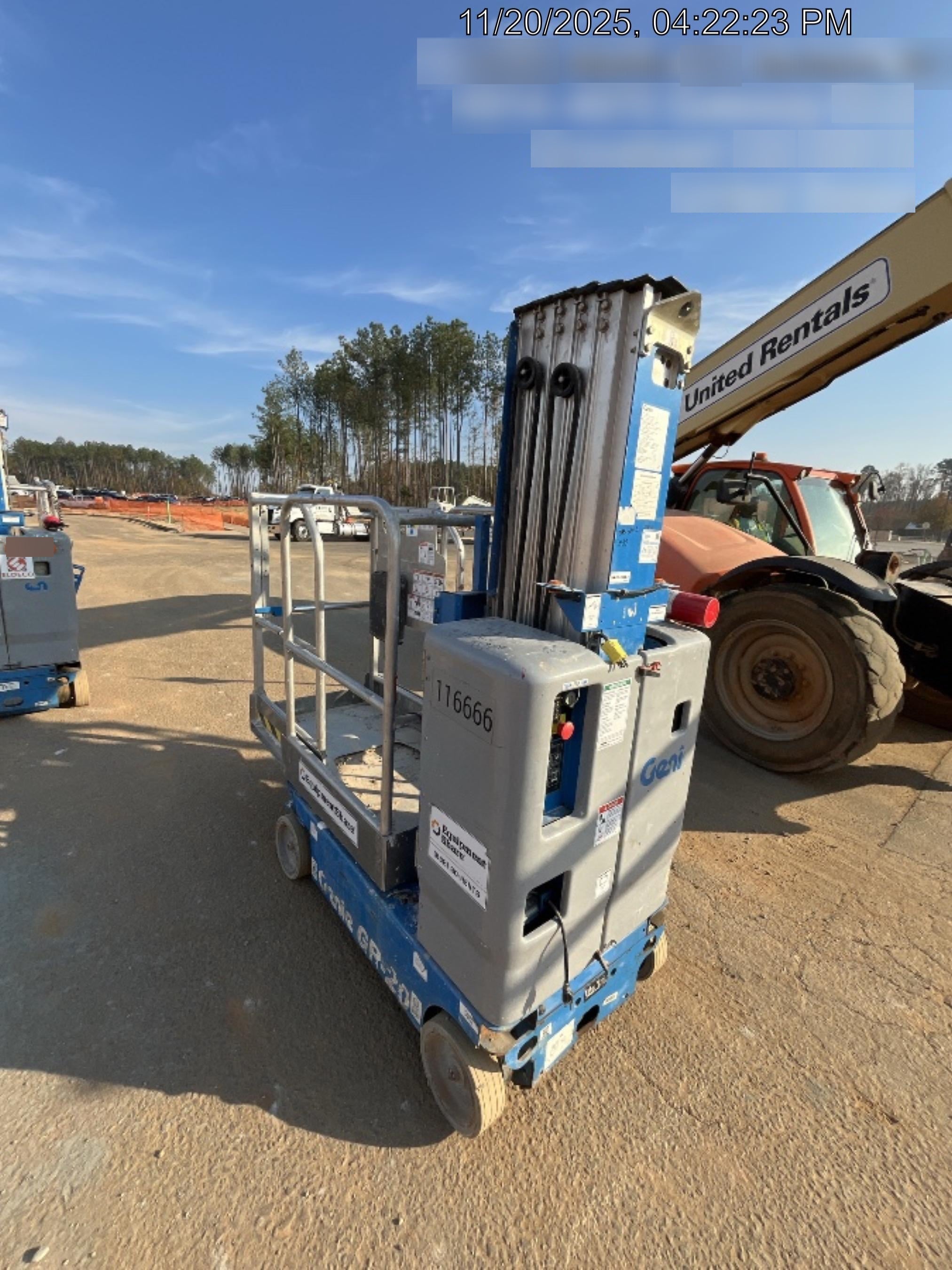2020 GENIE GR-20