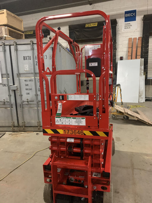 2021 Lgmg AS1932E Electric Drive, Solid Non Marking Tires, Dual Beacons